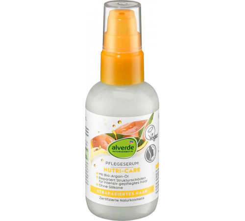Сыворотка для волос Alverde Nutri-Care 75 мл Сыворотка для волос Alverde Nutri-Care 75 мл