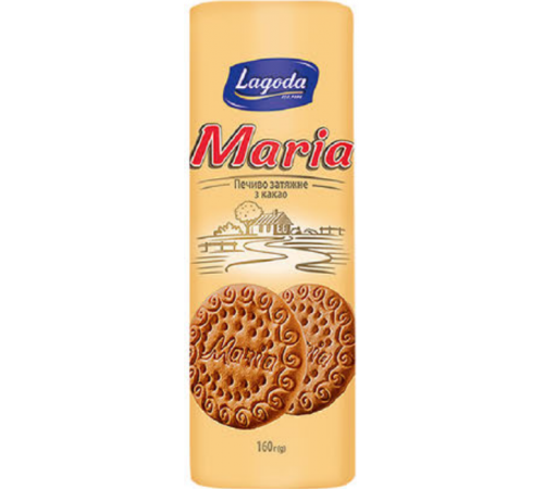 Печиво затяжне Lagoda Марія з какао 160 г