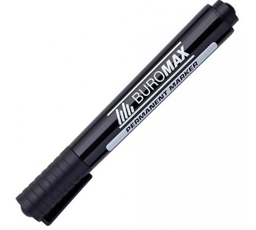 Перманентний маркер Buromax 8700-01 Чорний 2-4 мм Перманентний маркер Buromax 8700-01 Чорний 2-4 мм