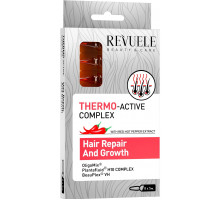 Ампули Revuele термоактивний комплекс  для відновлення та росту волосся 8 х 5 мл