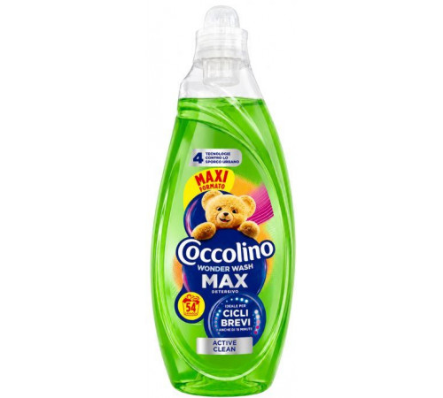 Гель для стирки Coccolino Active Clean 2.16 л 54 циклов стирки