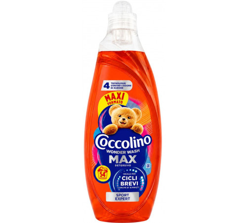 Гель для стирки Coccolino Sport Expert 2.16 л 54 циклов стирки