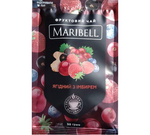 Чай концентрат Maribell Ягідний з імбирем 50 г