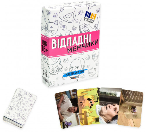 Настольная игра Strateg 30630 Отпадные мемчики