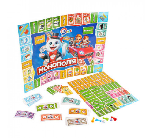 Настольная игра Технок 0755 Монополия детская
