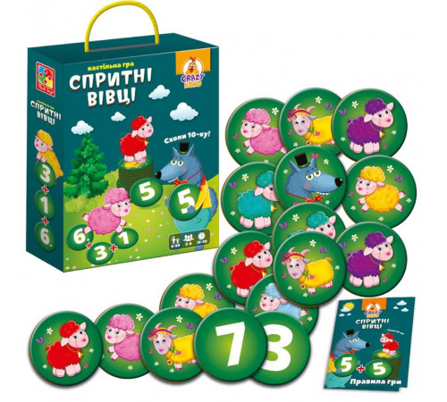 Настольная игра Vladi Toys VT8033-07 Ловкие овцы