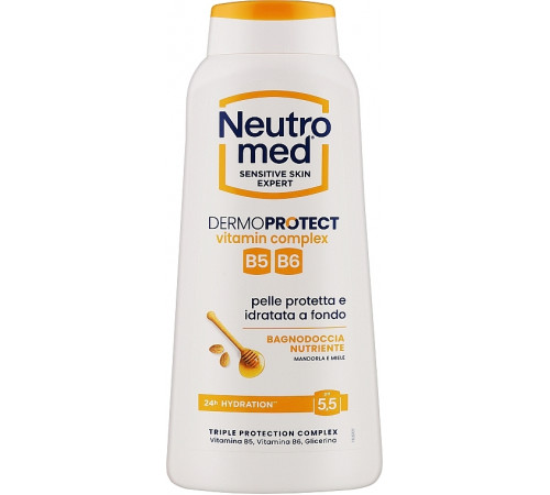 Гель для душу Neutromed Dermoprotect Мед та Мигдаль 600 мл