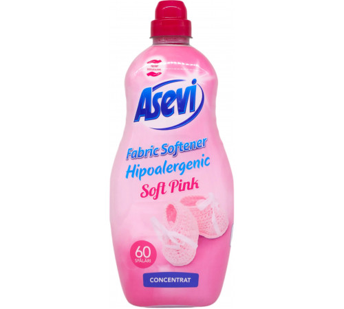 Кондиціонер для білизни Asevi Soft Pink 1.5 л
