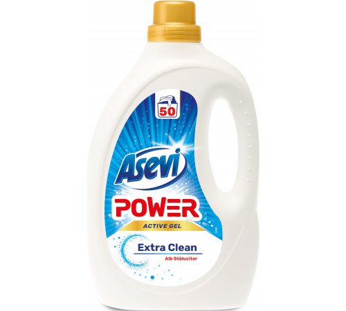 Гель для прання Asevi Power Extra Clean 2.5 л 50 прань