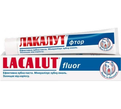 Зубна паста Lacalut Fluor 50 мл