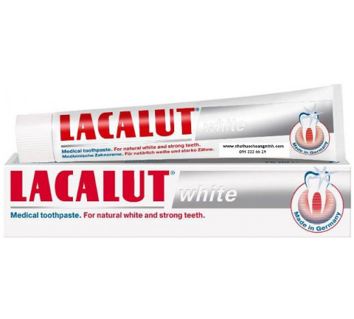 Зубна паста Lacalut white 50 мл