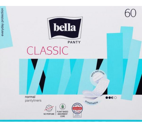 Щоденні прокладки Bella Panty Classic 60 шт