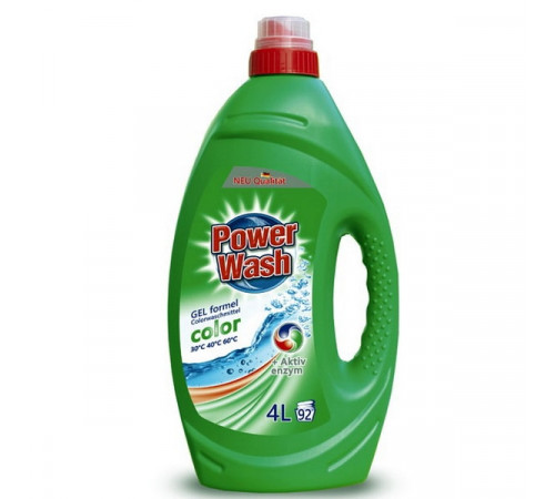 Гель для прання Power Wash Color 4 л