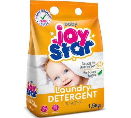 Пральний порошок дитячий Joystar Baby 1.5 кг