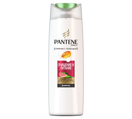 Шампунь для волосся Pantene Pro-V Злиття з природою Очищення і Живлення 400 мл