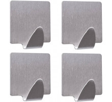 Набір гачків Feniks металевих самоклеючих квадратних 4 шт