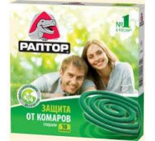 Раптор спирали от комаров 10 шт
