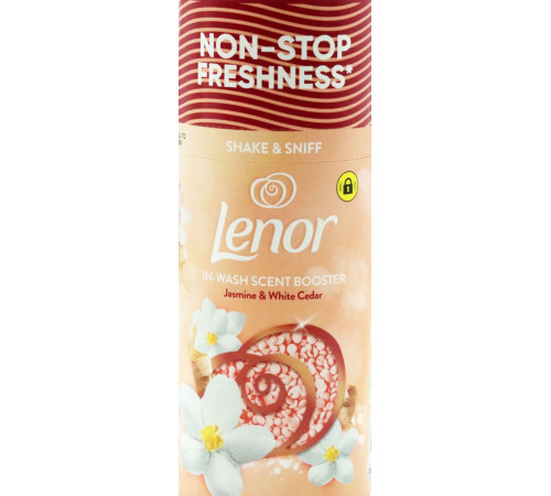Ароматизатор для белья в гранулах Lenor Jasmine & White Cedar 155 г Ароматизатор для белья в гранулах Lenor Jasmine & White Cedar 155 г