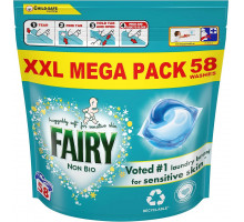Гелеві капсули для прання дитячої білизни Fairy Non-Bio Sensitive 58 шт (ціна за 1 шт)
