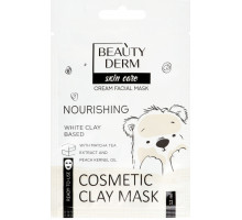 Косметическая маска Beautyderm на основе Белой Глины Питательная 12 мл