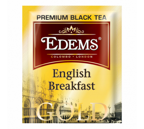 Чай чорний Edems Англійський сніданок Gold 50 г 25 пакетиків