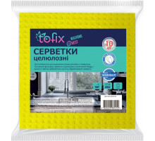 Серветки целюлозні Tofix 15х15 см 10 шт