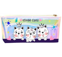 Пенал-косметичка лазерная 13103 Three Cats