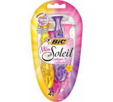 Станки бритвенные BIC Miss Soleil colour collection 4 шт