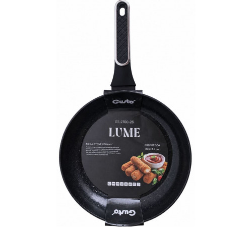 Сковорідка Gusto Lume GT-2700-26 керамічне покриття 26 см