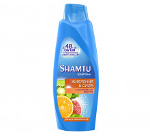 Шампунь Shamtu Питание и Сила с экстрактами фруктов для всех типов волос 600 мл