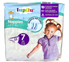 Подгузники Lupilu Soft&Dry 7 (15+кг) 25 шт