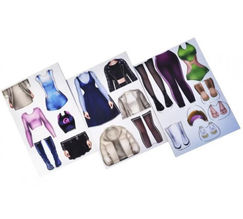 Магнітна гра Одягалка Qbee QB600-007 Lola 31 елемент