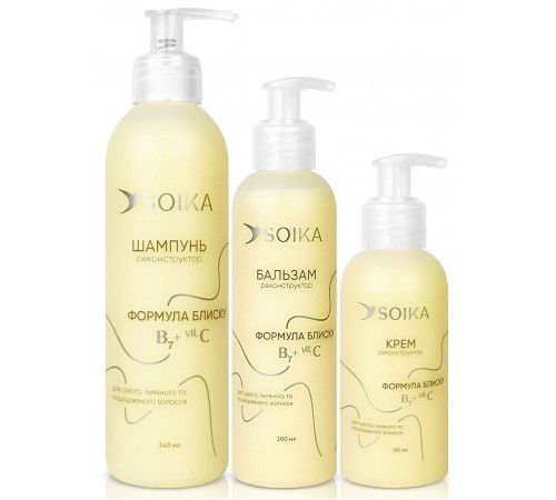 Подарочный набор женский Soika Формула блеска