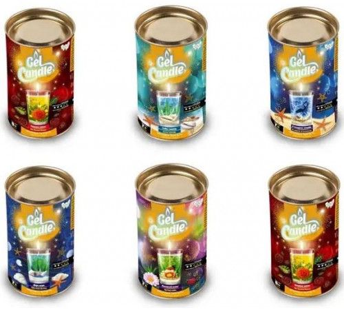 Набор для творчества GS-01-03/05/06 Гелевая свеча в тубусе