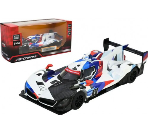 Машина Автопром 4383 BMW металлическая (батарейки, свет, звук)