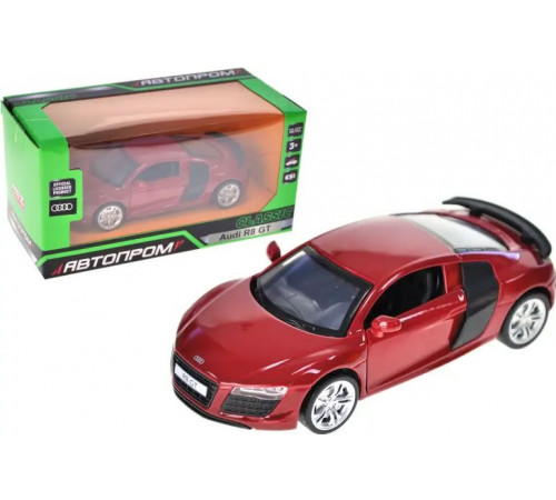 Машина Автопром 10004 Audi металлическая (батарейки, свет, звук)
