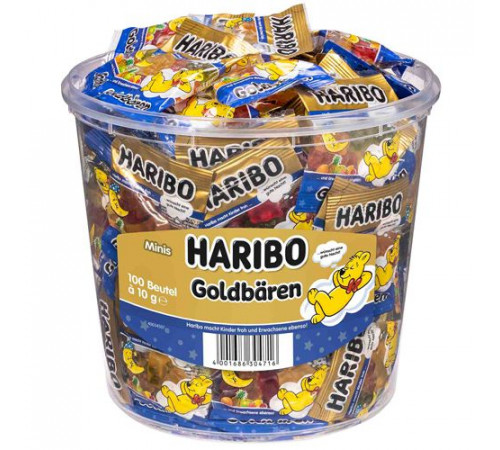 Жевательные конфеты Haribo 10 г микс