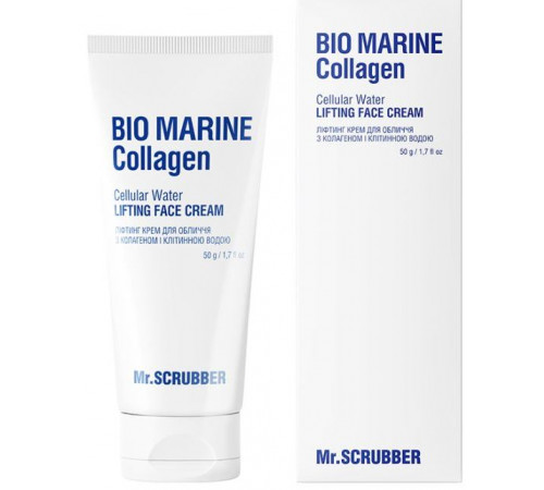 Лифтинг для лица Mr. Scrubber Bio Marine Collagen с коллагеном и клеточной водой 50 г