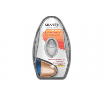 Губка-блеск для обуви Silver з дозатором силикона бесцветная 3 мл