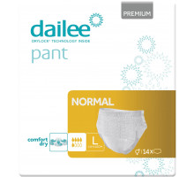 Підгузки-трусики для дорослих Dailee Premium Normal L (110-140 см) 5 крапель 14 шт
