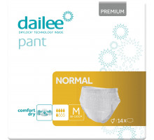 Підгузки-трусики для дорослих Dailee Premium Normal M (80-120 см) 5 крапель 14 шт