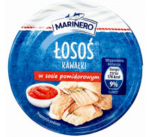 Лосось шматочками Marinero у томатному соусі 150 г