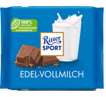 Шоколад Ritter Sport  Edel-Vollmilch 100 г