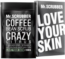 Кофейный скраб для тела Mr. Scrubber Crazy Citrus 200 г