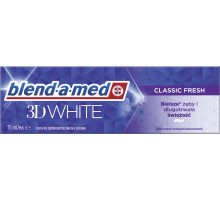 Зубна паста Blend-a-med 3D White Classic Fresh 75 мл