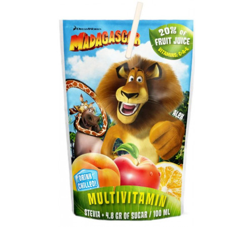 Сік Madagascar Multivitamin 200 мл