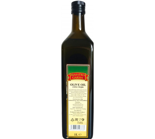 Масло оливковое Maestro Garsia Extra Virgin 1 л Масло оливковое Maestro Garsia Extra Virgin 1 л