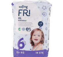 Підгузки-трусики Salling FRI 6 (15+ кг) 18 шт