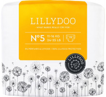 Подгузники Lillydoo 5 (11-16 кг) 19 шт