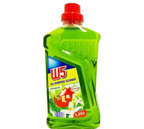 Универсальное моющее средство W5 Lemongrass 1.25 л